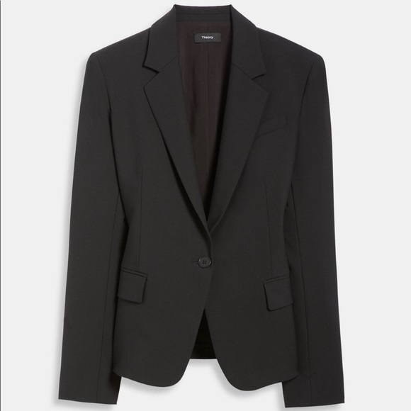 Theory Black Blazer - Picture 1 of 3